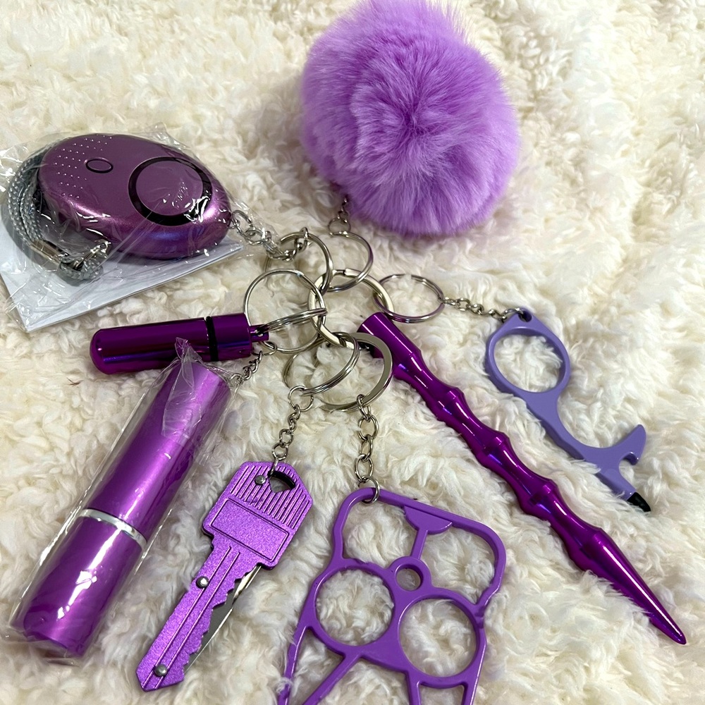 Women’s keychain set, safety, empowerment